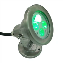 Llum de piscina LED Llum de natació subaquàtica Fabricant de llum de piscina subaquàtica de color verd subaquàtic